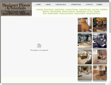 Tablet Screenshot of designerfloorsnashville.com